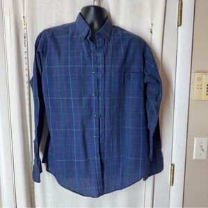 Vintage Men's Van Husen Hennessy Plaid Shirt
